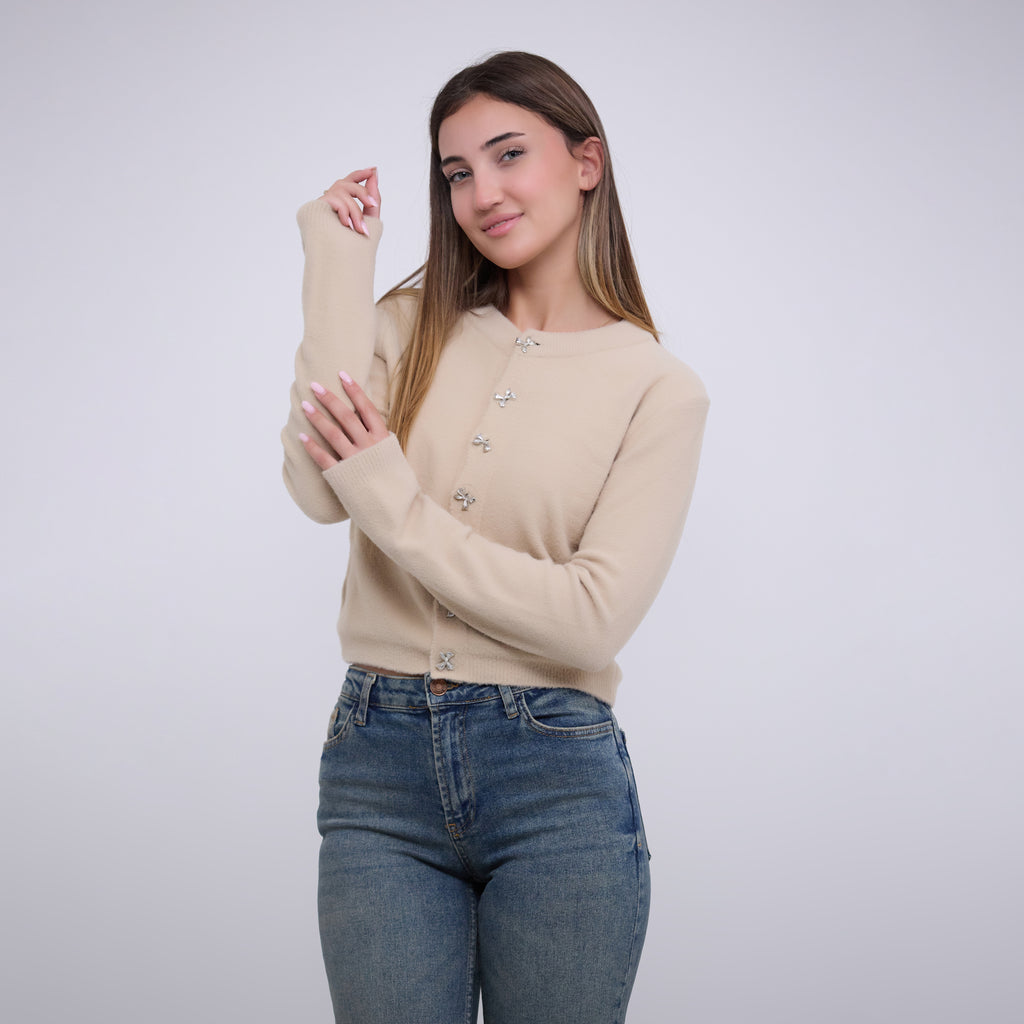 Bow Cardigan
