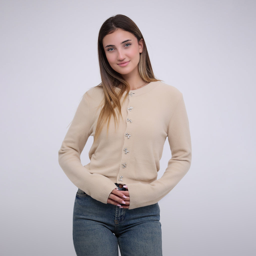 Bow Cardigan