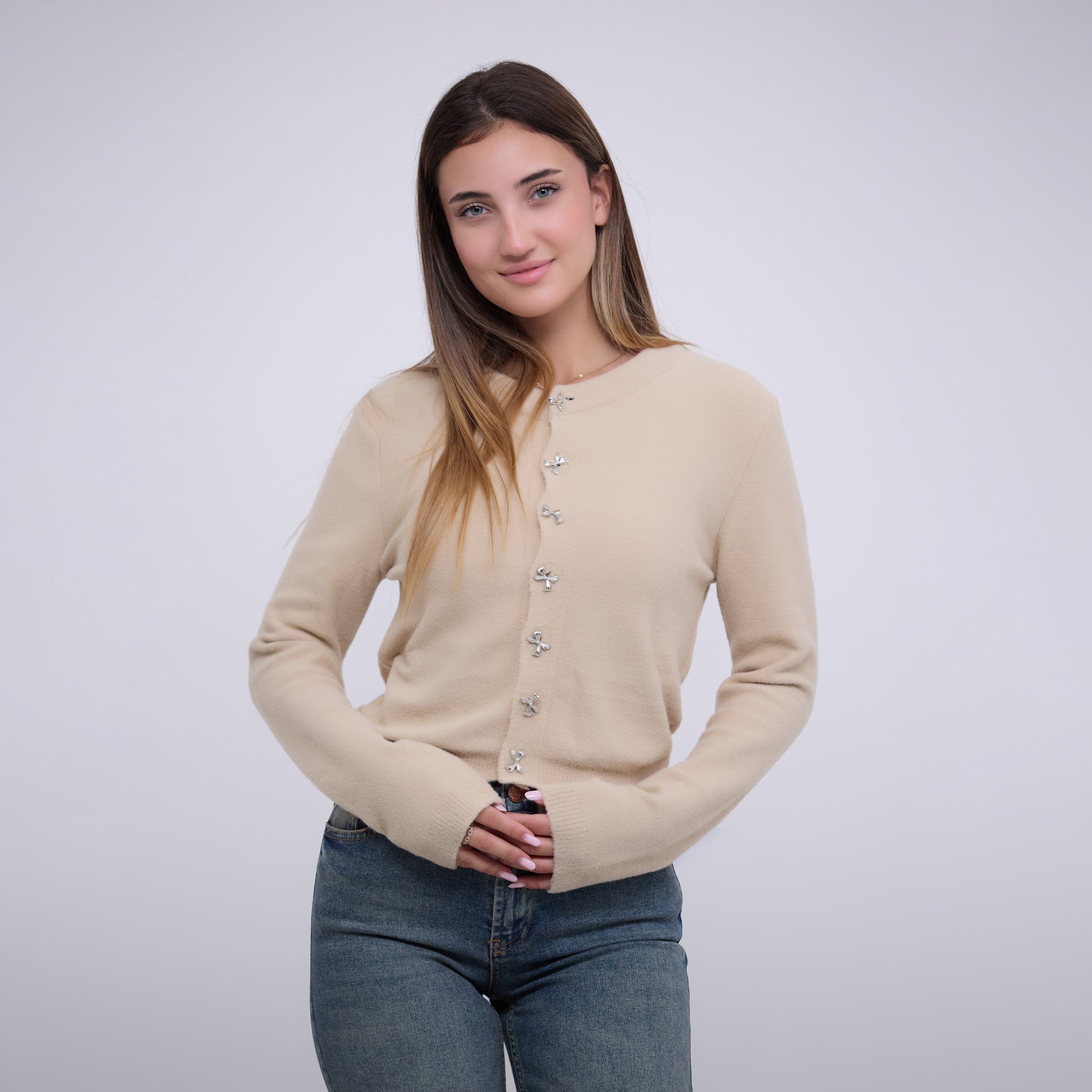 Bow Cardigan